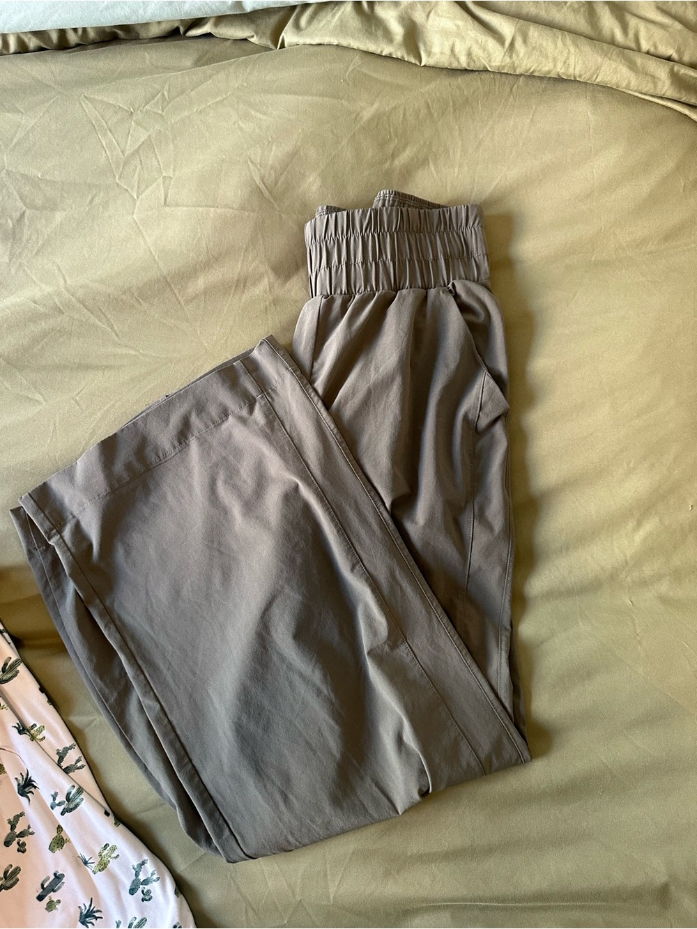 all in motion Women's Wide Leg Pull-On Pants in Taupe